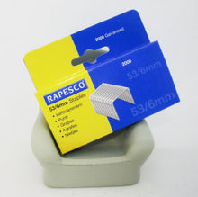 Rapesco 53 Tacker Staples x2000 53/6 53/8 for Tacker 853