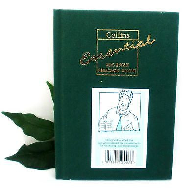Collins Essential Milege Record Book MRB1 Size A6 Weekly Record up to 56 weeks