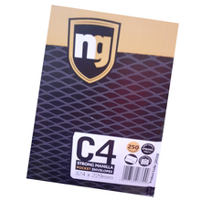 New Guardian Envelopes C4 Manilla heavyweight 130gsm Peel & Seal x 250 Box J26339
